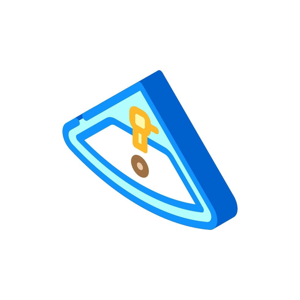 corner sink isometric icon illustration vector