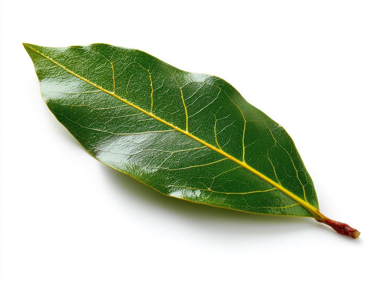 Bay Leaf on white background photo