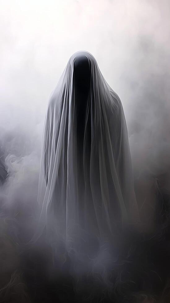 unknown ghostly figure photo