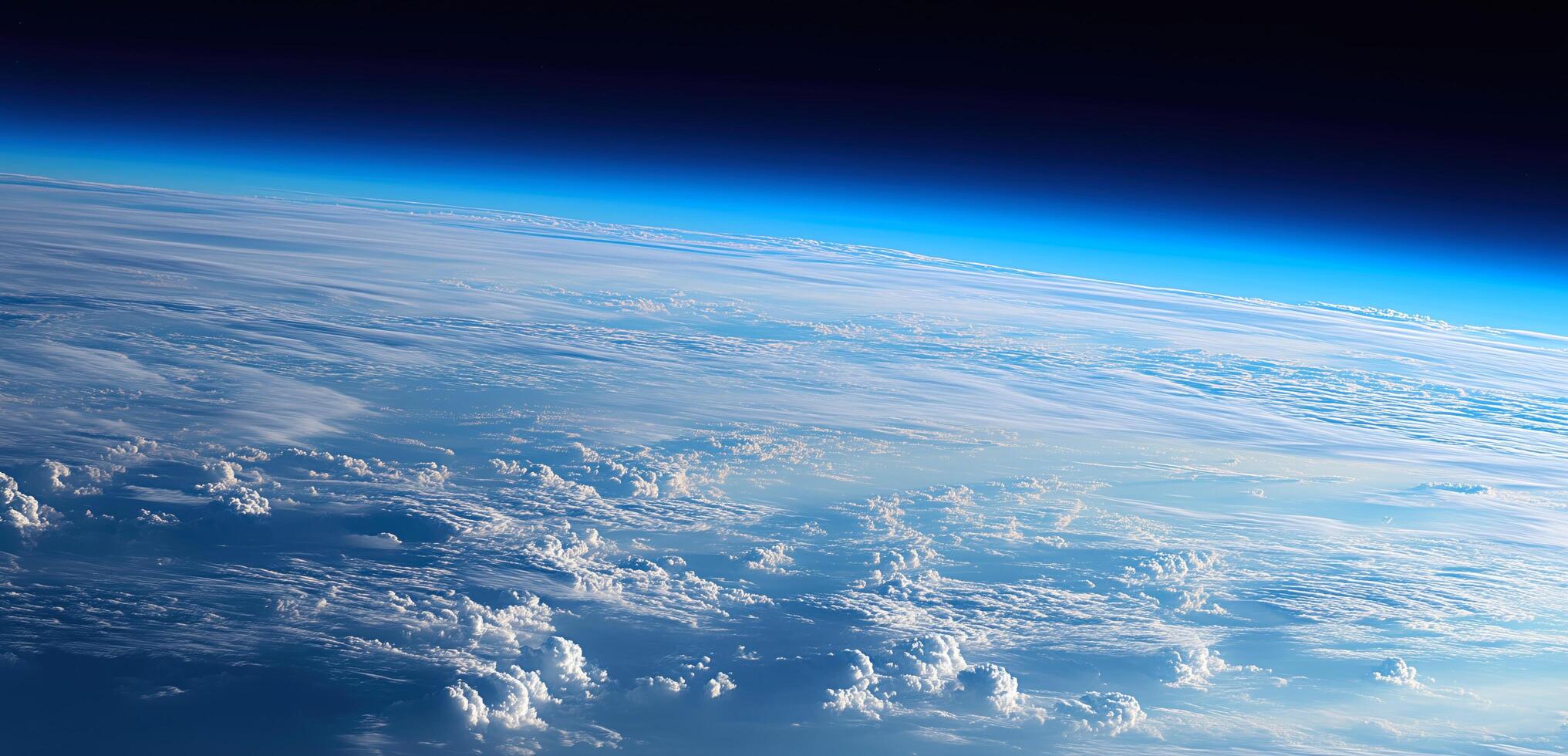 Earth from outer space photo