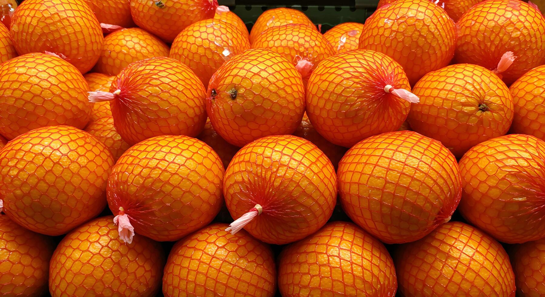 Orange in Net Bag photo