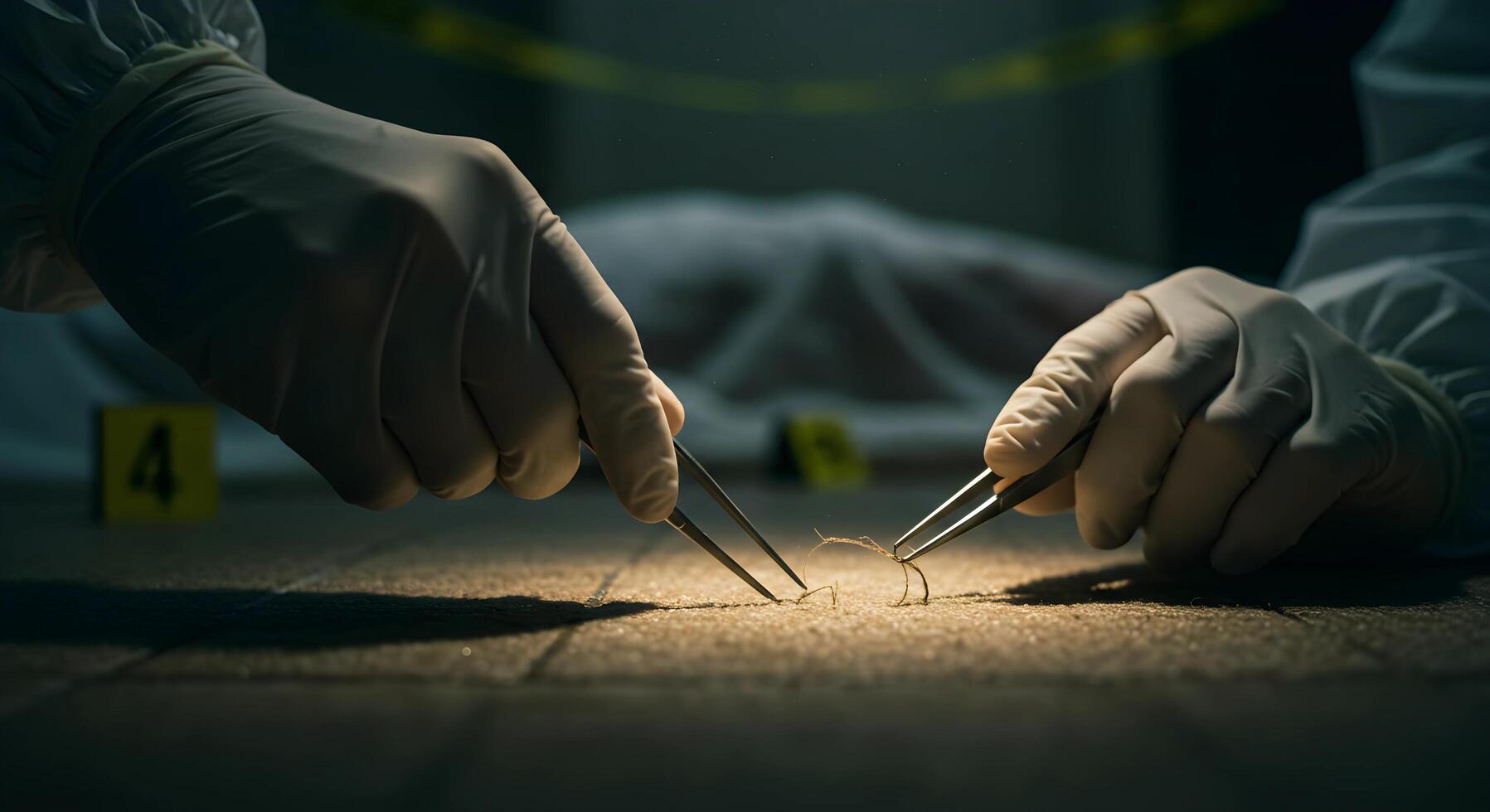 Hair Evidence Forensic Science Crime Scene photo
