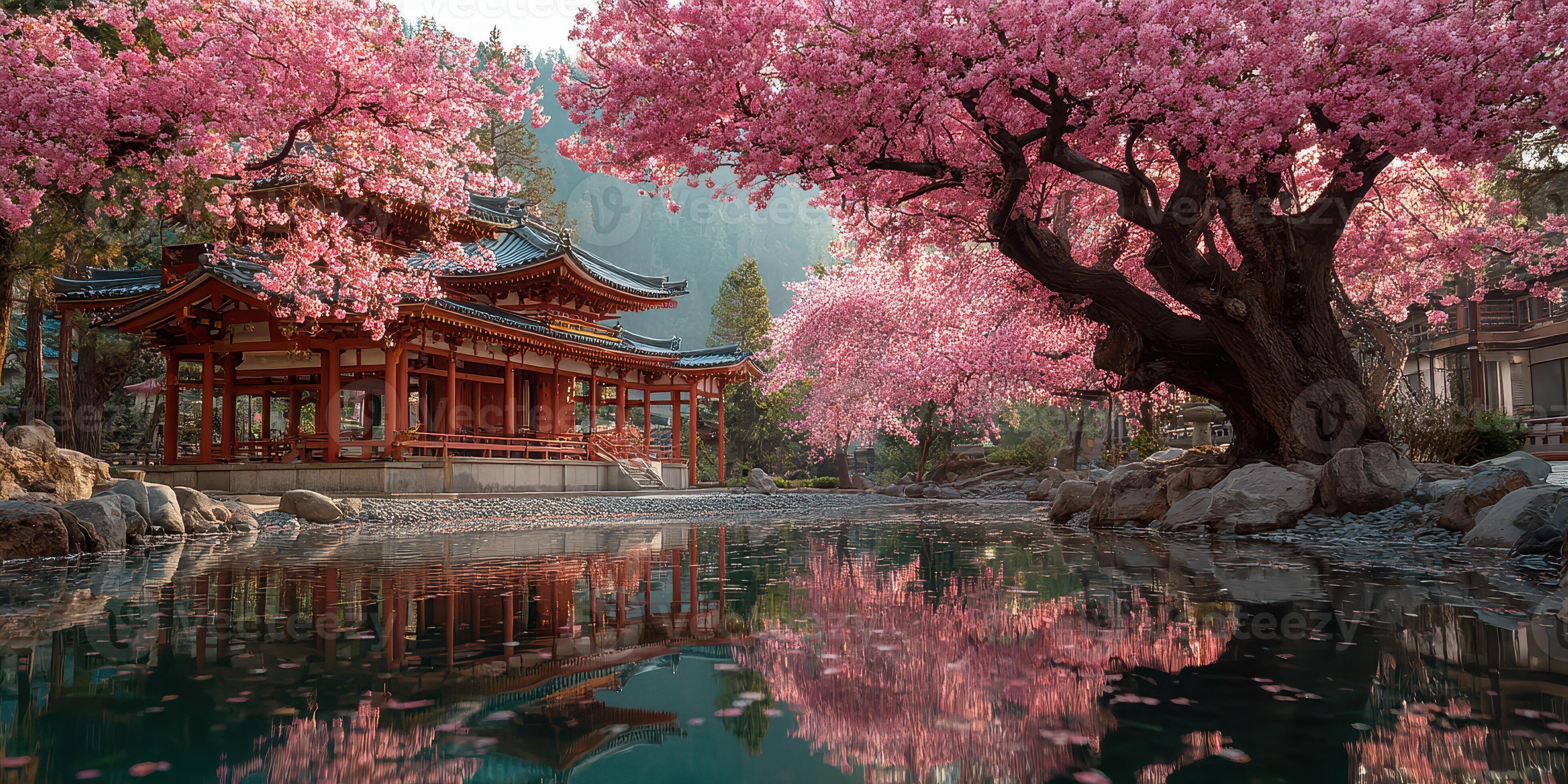 Jonan Embankment Cherry Blossom Trees