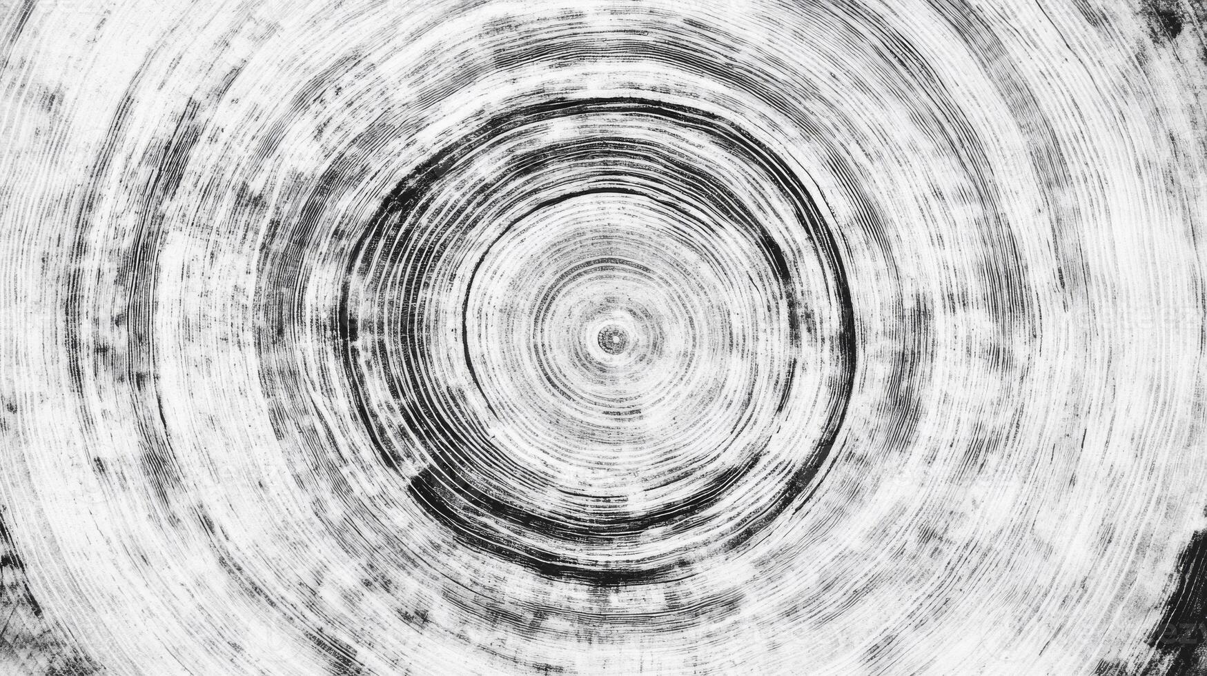 Abstract Black And White Circular Texture photo