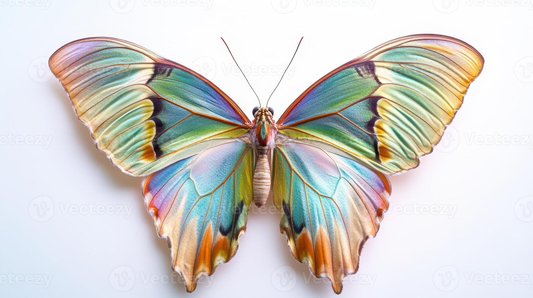 Vibrant patterned butterfly wings photo