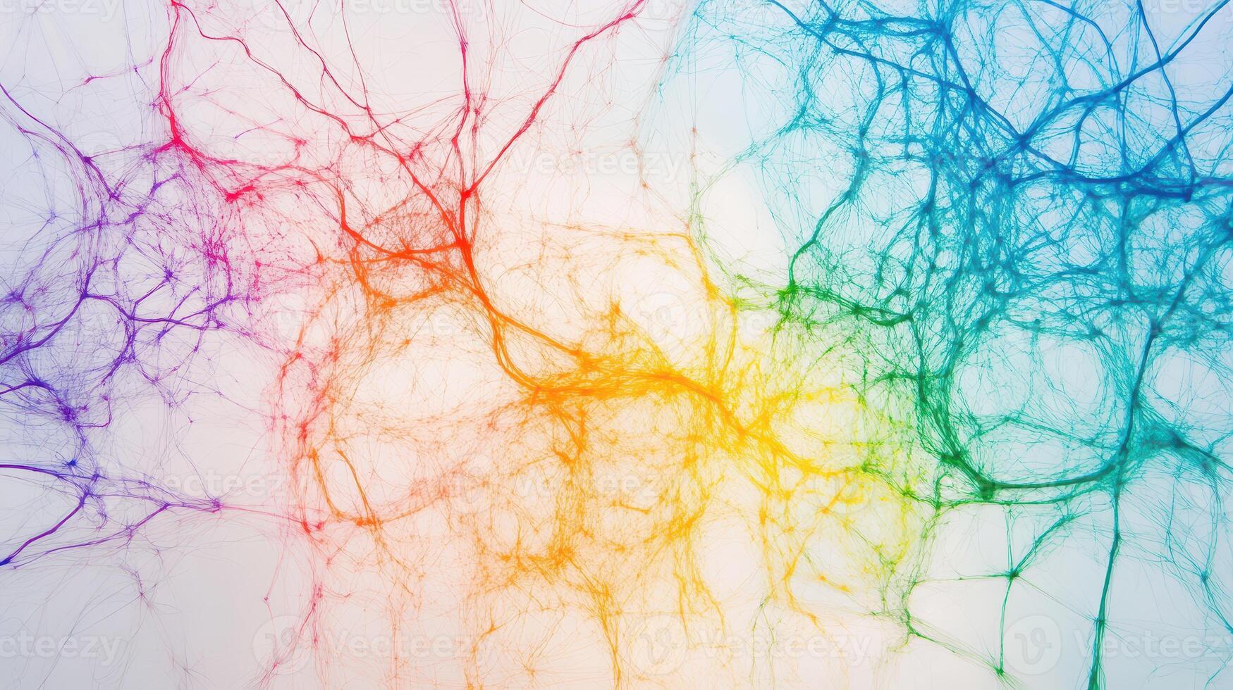 Vibrant abstract pattern with lines photo
