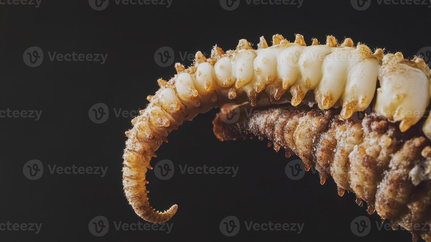 Close up of sea creatures shell photo