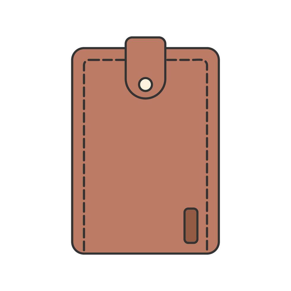 Wallet icon Illustration perfect for designs with a home appliance or everiday stuff theme vector