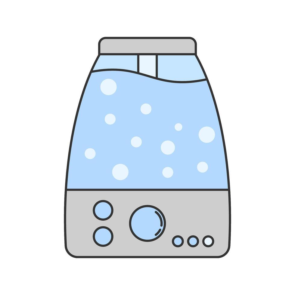 Humidifier icon Illustration perfect for designs with a home appliance or everiday stuff theme. vector