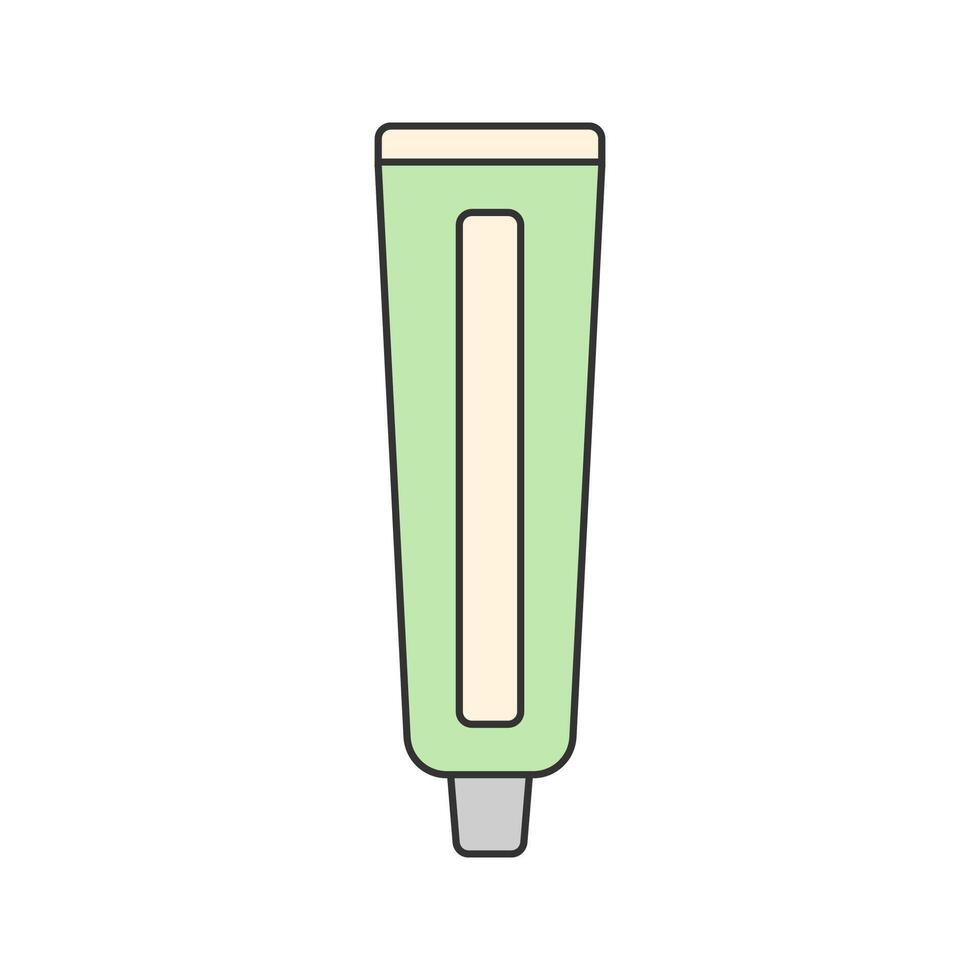 Toothpaste icon Illustration perfect for designs with a home appliance or everiday stuff theme. vector