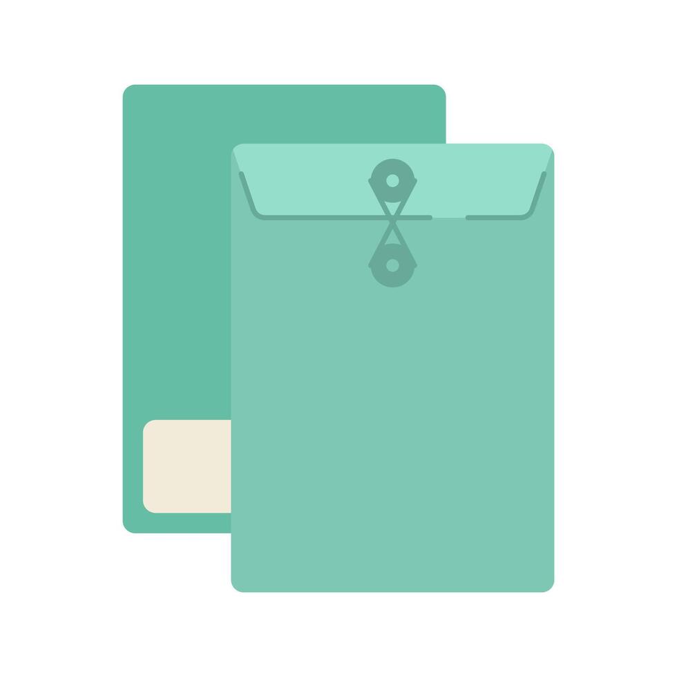 Open envelope with yellow interior vector
