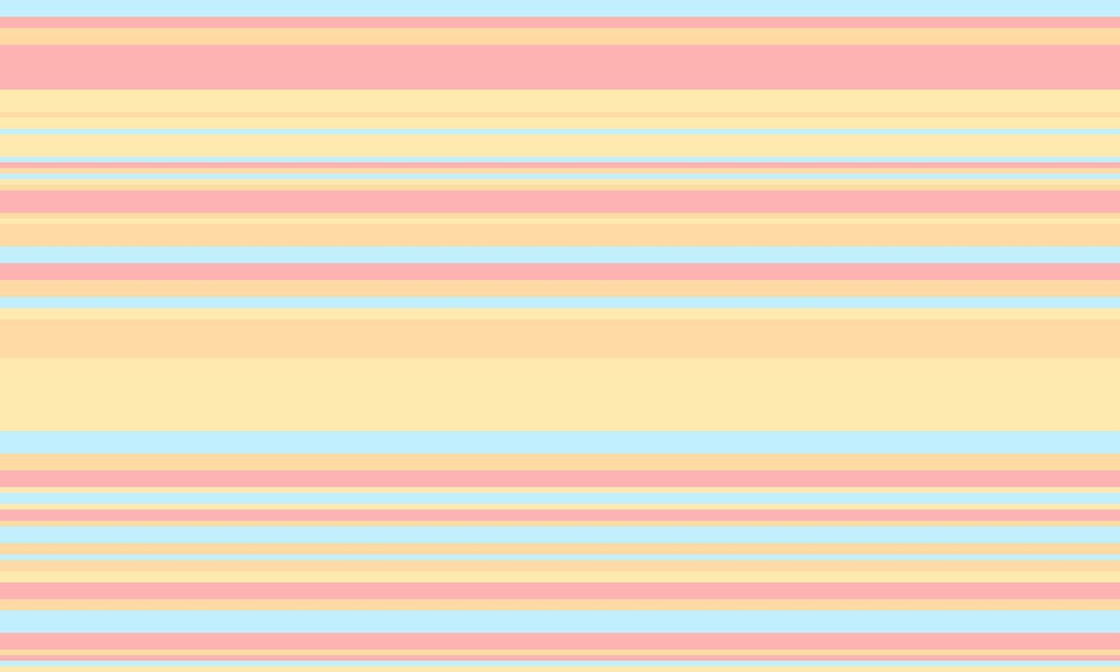 Pastel horizontal stripes background. Perfect for website banners, social media graphics, or as a playful, cheerful texture. Evokes feelings of calmness and joy. vector
