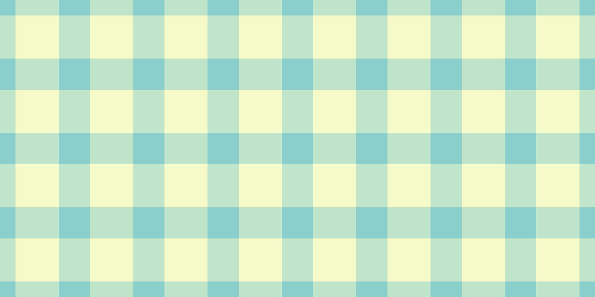 Apartment background plaid fabric, buffalo pattern check textile. Loft tartan seamless texture in light and teal colors. vector