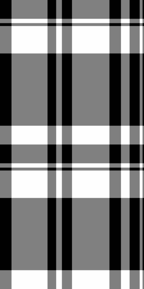 Top textile texture, part background check tartan. Kingdom seamless fabric pattern plaid in gray and black colors. vector