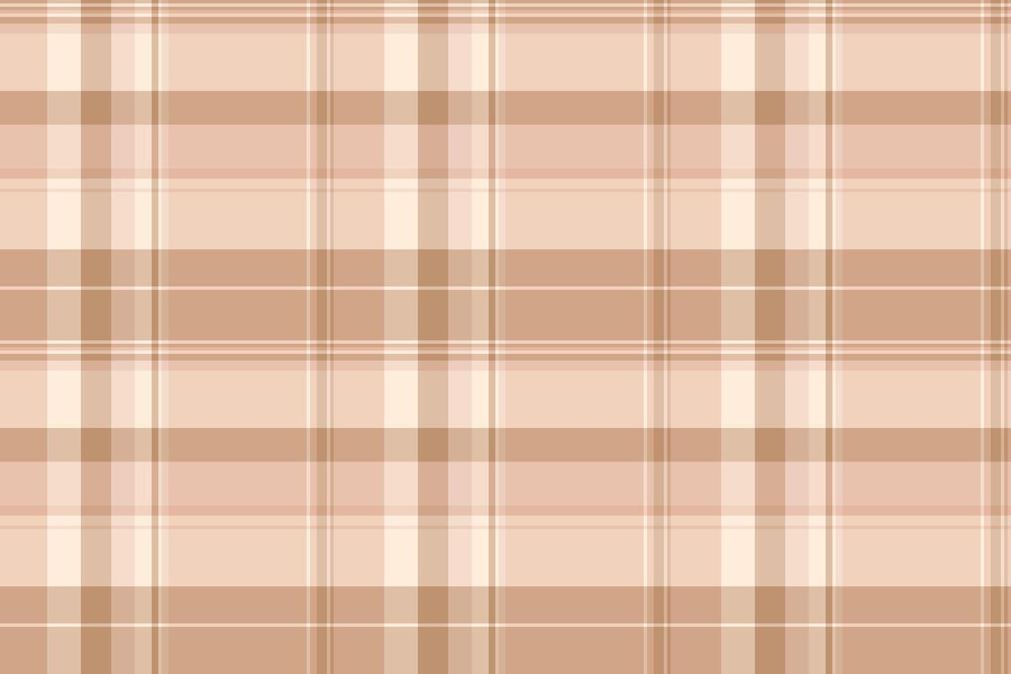 Subtle neutral plaid pattern in soft beige and brown tones. Ideal for website backgrounds, textile designs, packaging, or any project needing a calm, sophisticated aesthetic. vector
