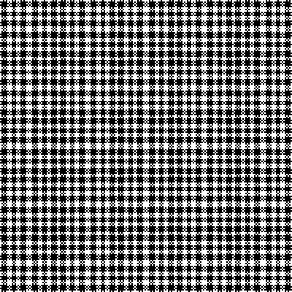 Classic black and white gingham pattern. Versatile background for design, fabric, textiles. Represents tradition, simplicity, and a timeless aesthetic. vector