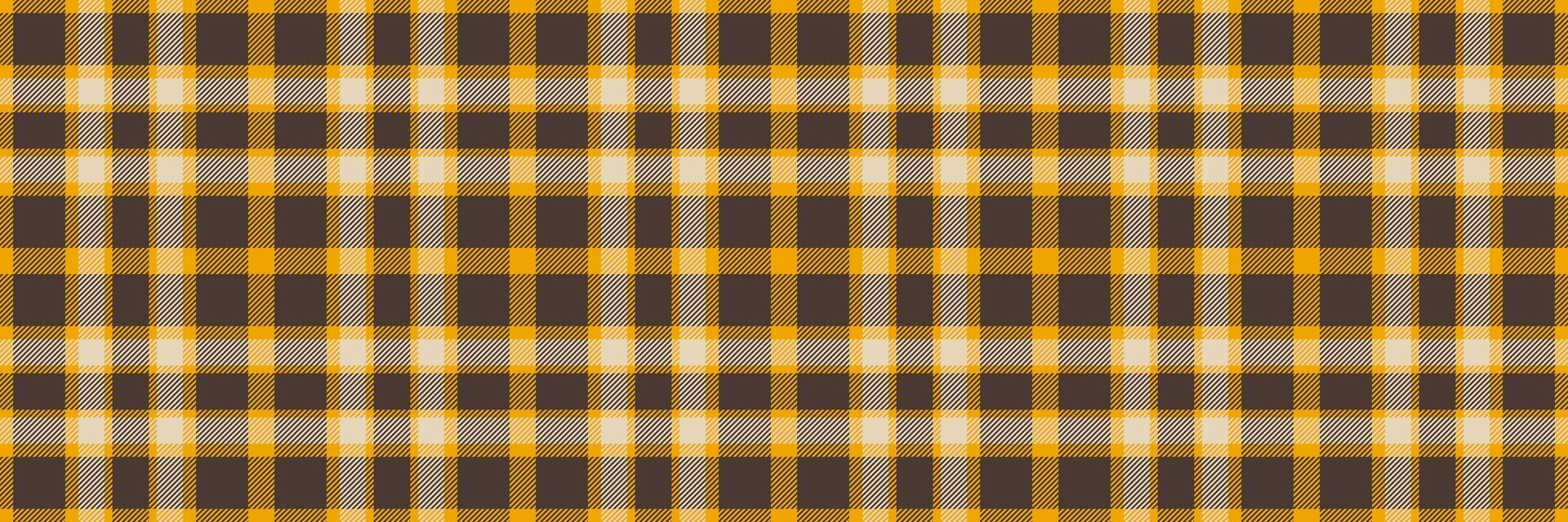 Elegant brown and gold plaid pattern, perfect for autumnal designs, textile projects, or website backgrounds. The subtle color variation adds visual interest and depth. vector