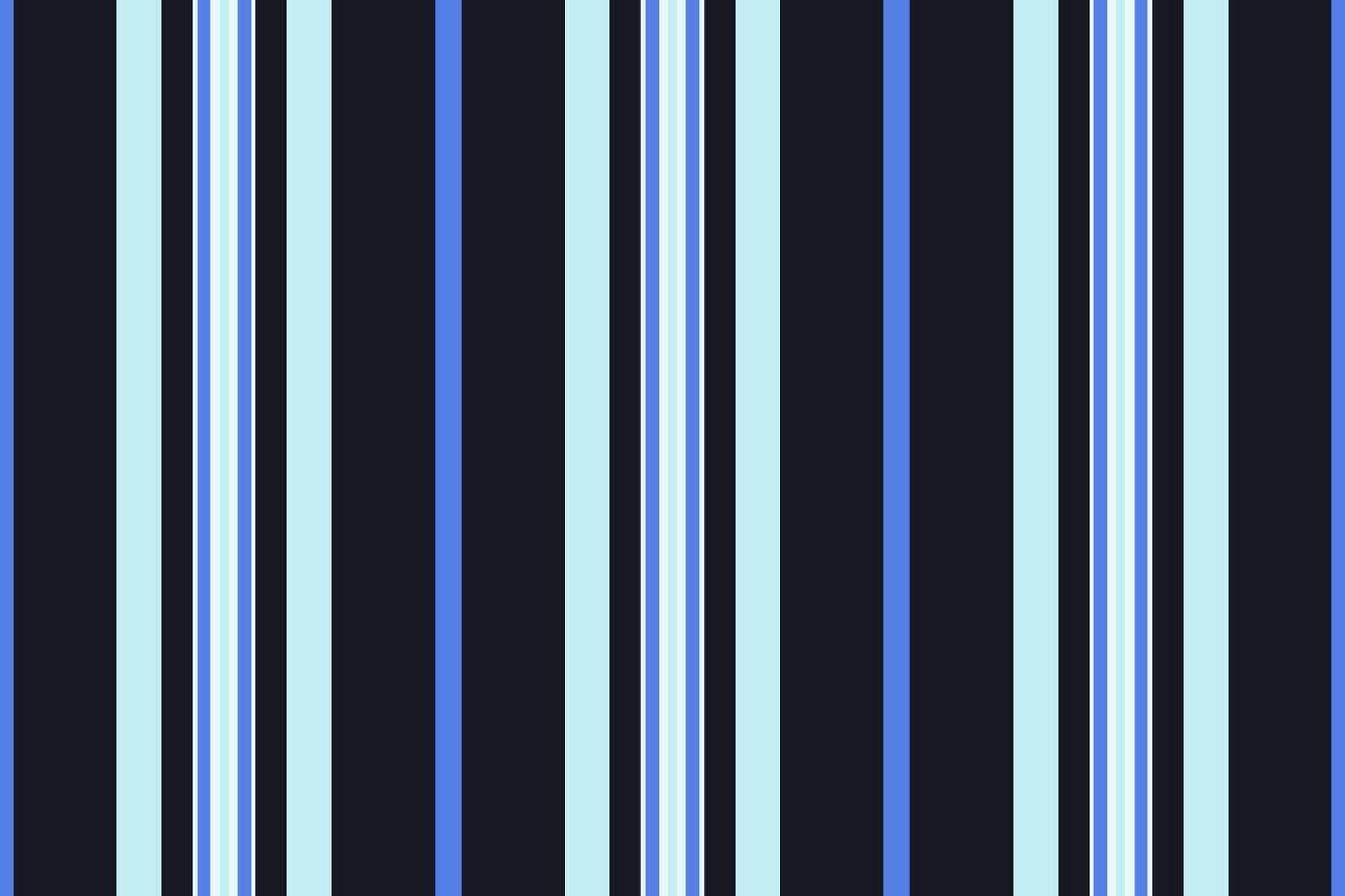 Cop fabric textile, skirt stripe lines vertical. Sew seamless texture background pattern in black and white colors. vector