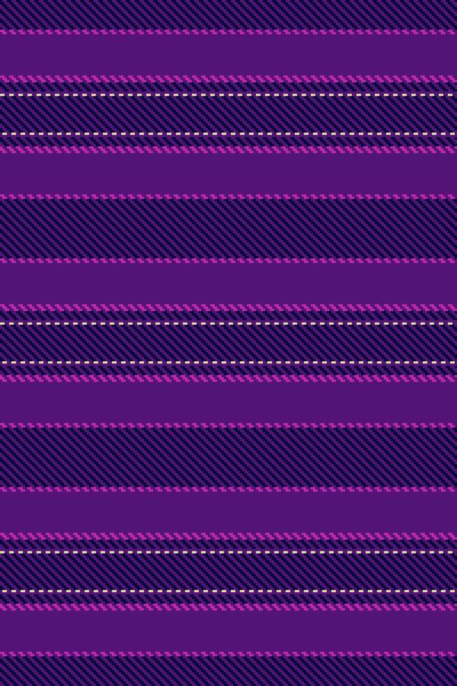 Striped textile design in rich purple and dark indigo hues. The pattern features contrasting stripes and subtle stitching detail, perfect for fashion, home decor, or website backgrounds. vector