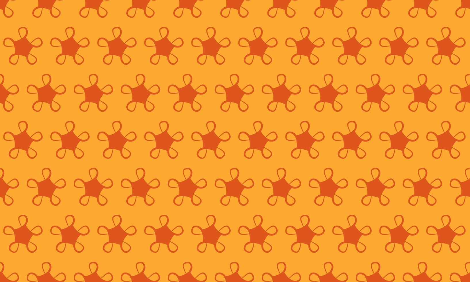 Vibrant orange and burnt orange repeating geometric pattern. Perfect for textile design, website backgrounds, or any project needing a bold, playful aesthetic. vector