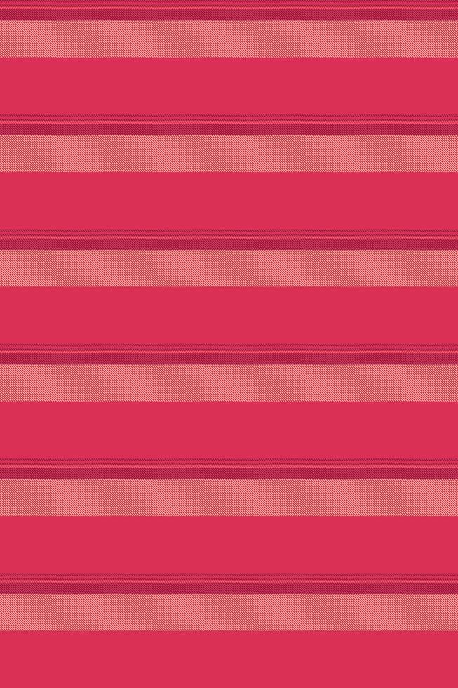 Patterned pattern textile stripe, usa seamless vertical. Calm fabric lines texture background in red and orange colors. vector
