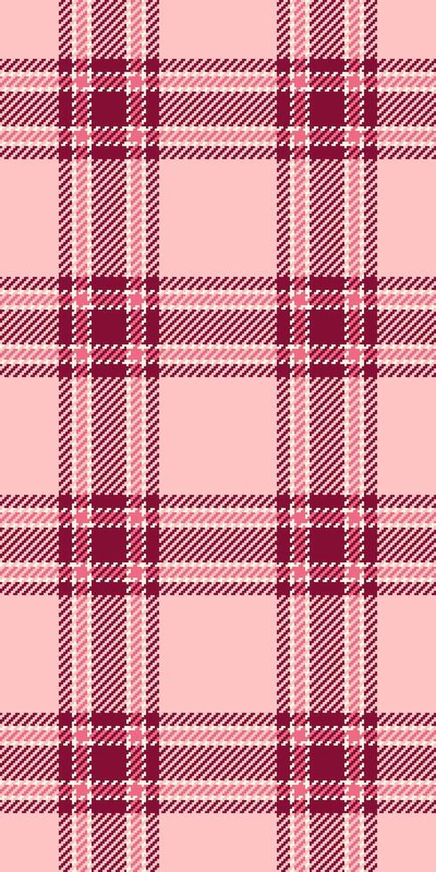 Thanksgiving seamless texture , vivid textile pattern background. Suite fabric check plaid tartan in red and light colors. vector