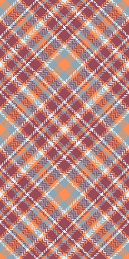 Vibrant diagonal plaid pattern in muted autumnal tones. Perfect for textile design, website backgrounds, or fallthemed projects. vector