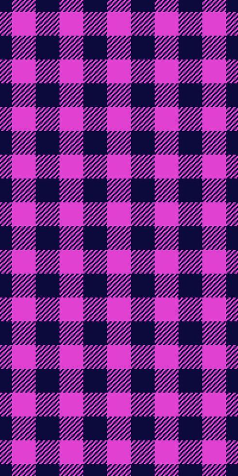 Vibrant pink and navy buffalo plaid pattern. Perfect for textile design, fashion, websites, and scrapbooking projects. vector