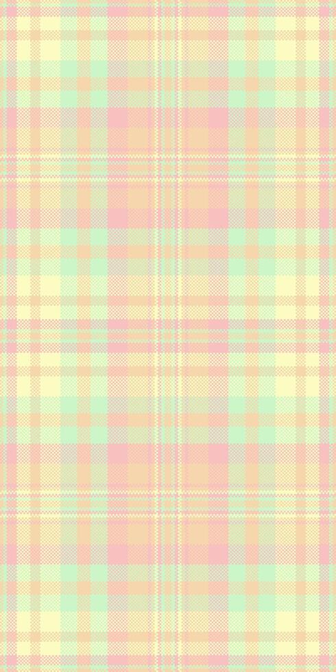 Dye seamless plaid, hanukkah check textile fabric. Underwear tartan texture pattern background in light color. vector