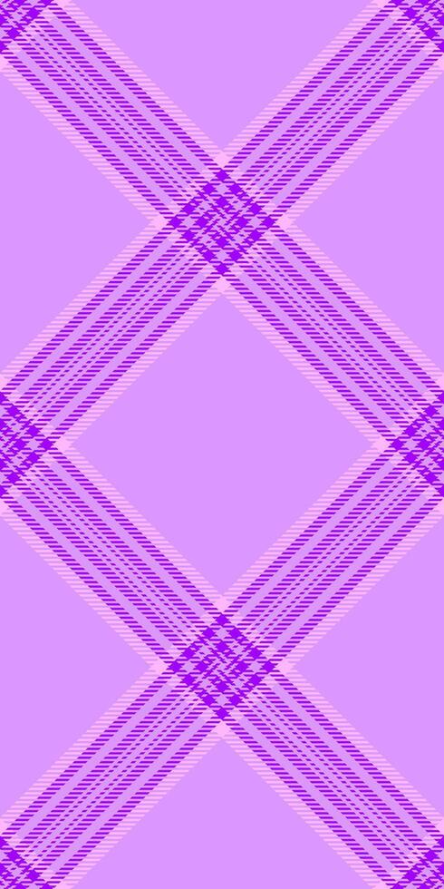 Home pattern check textile, infant tartan fabric texture. Other seamless plaid background in violet and bright colors. vector