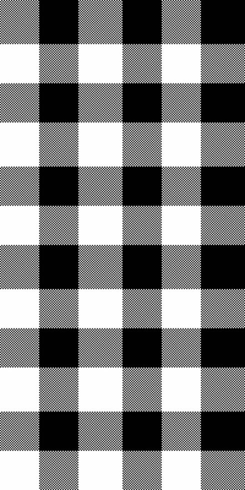 Marketing background texture, furniture seamless plaid fabric. Rustic pattern tartan check textile in white and black colors. vector