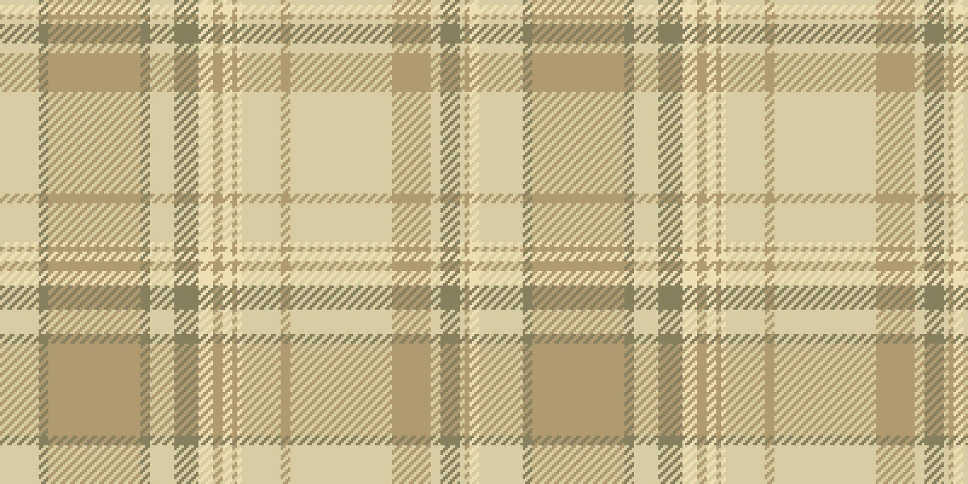 Subtle earthtoned plaid pattern. Perfect for autumnal designs, rustic branding, or textile projects. Evokes feelings of warmth, comfort, and tradition. vector