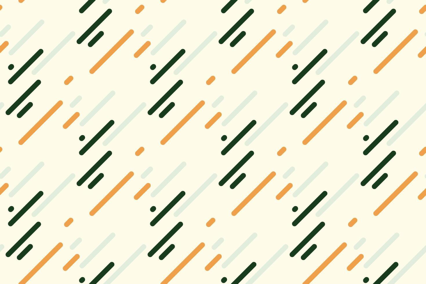 Abstract diagonal lines pattern. Modern, minimalist design with muted orange, green, and light blue hues on a cream background. Ideal for website backgrounds, textiles, or stationery. vector