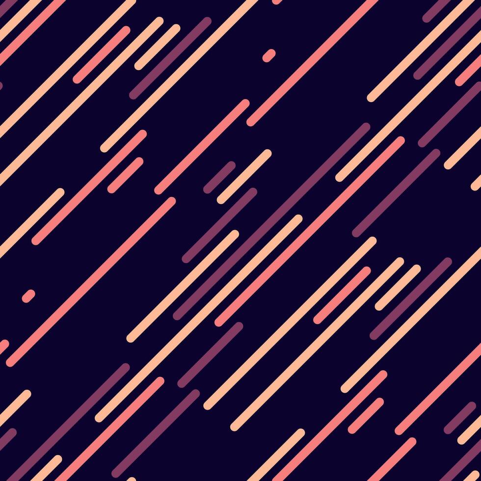 Abstract diagonal lines pattern. Modern, minimalist design in warm pastel tones on a dark background. Ideal for website backgrounds, textiles, and vibrant branding. vector