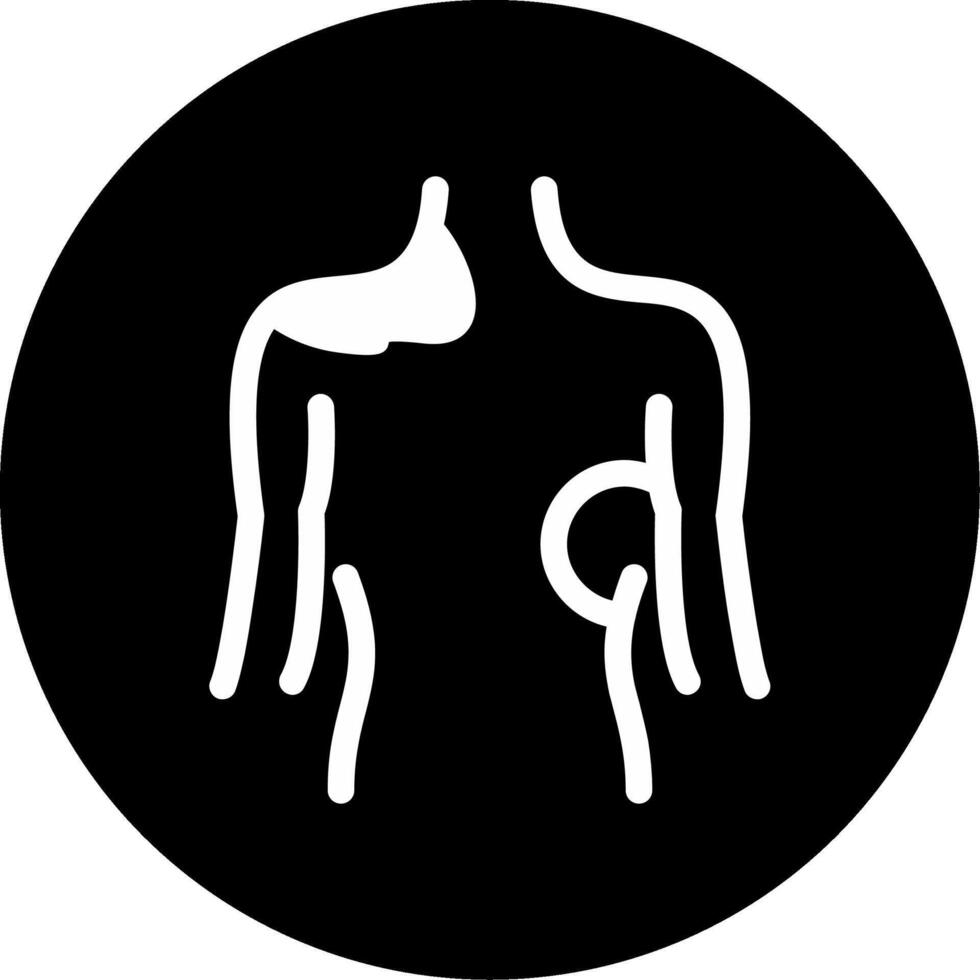 Body Sun Burn Marks Skin Injury Glyph Circle Inverted vector