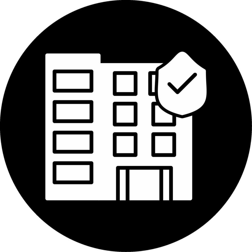 Bookkeeping Financial Records Glyph Circle Inverted vector