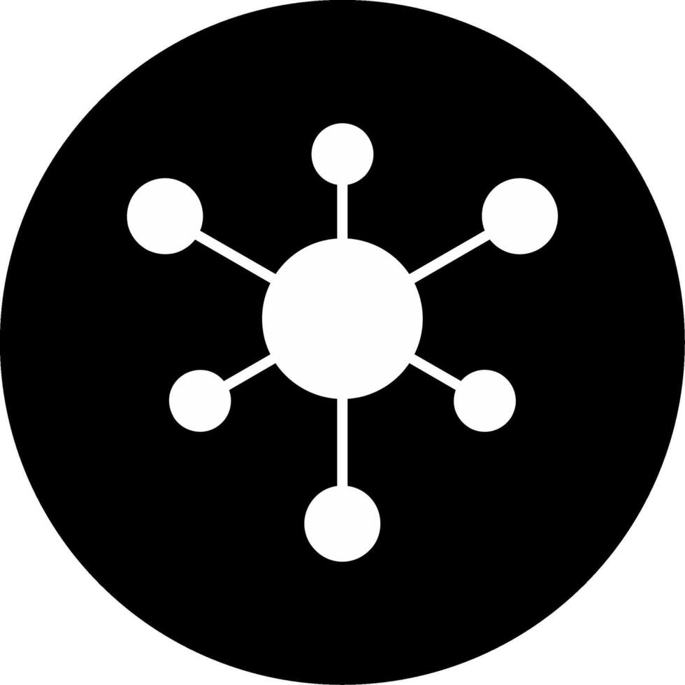 Vitamin Pill Supplement Glyph Circle Inverted vector