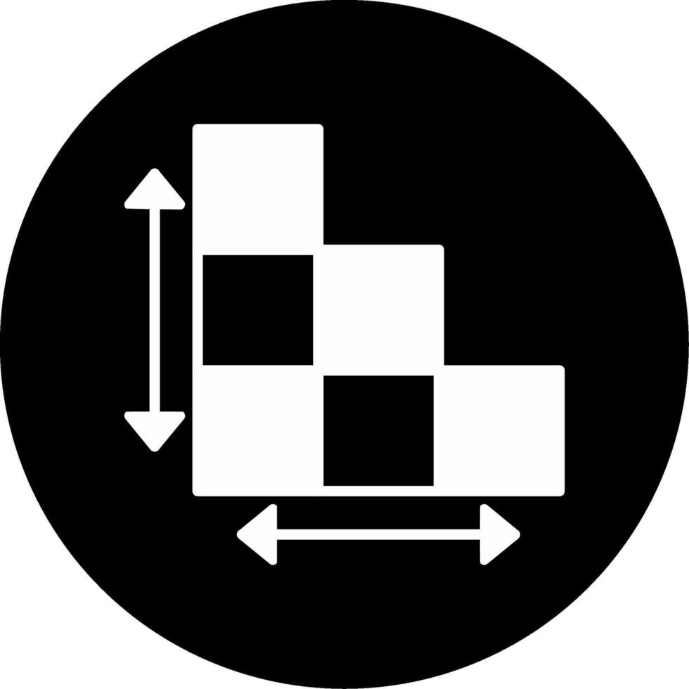 3D Printable Model Glyph Circle Inverted vector