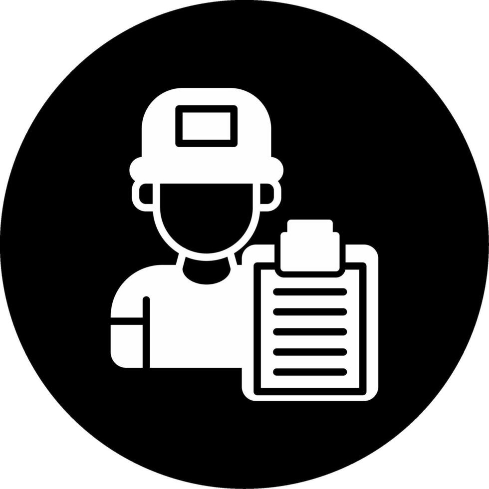 Inventory Product Stock Glyph Circle Inverted vector