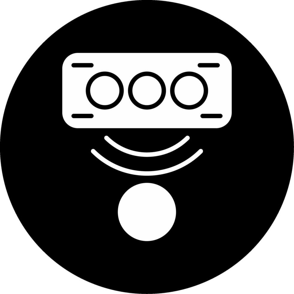 Color Sensor Color Detection Device Glyph Circle Inverted vector