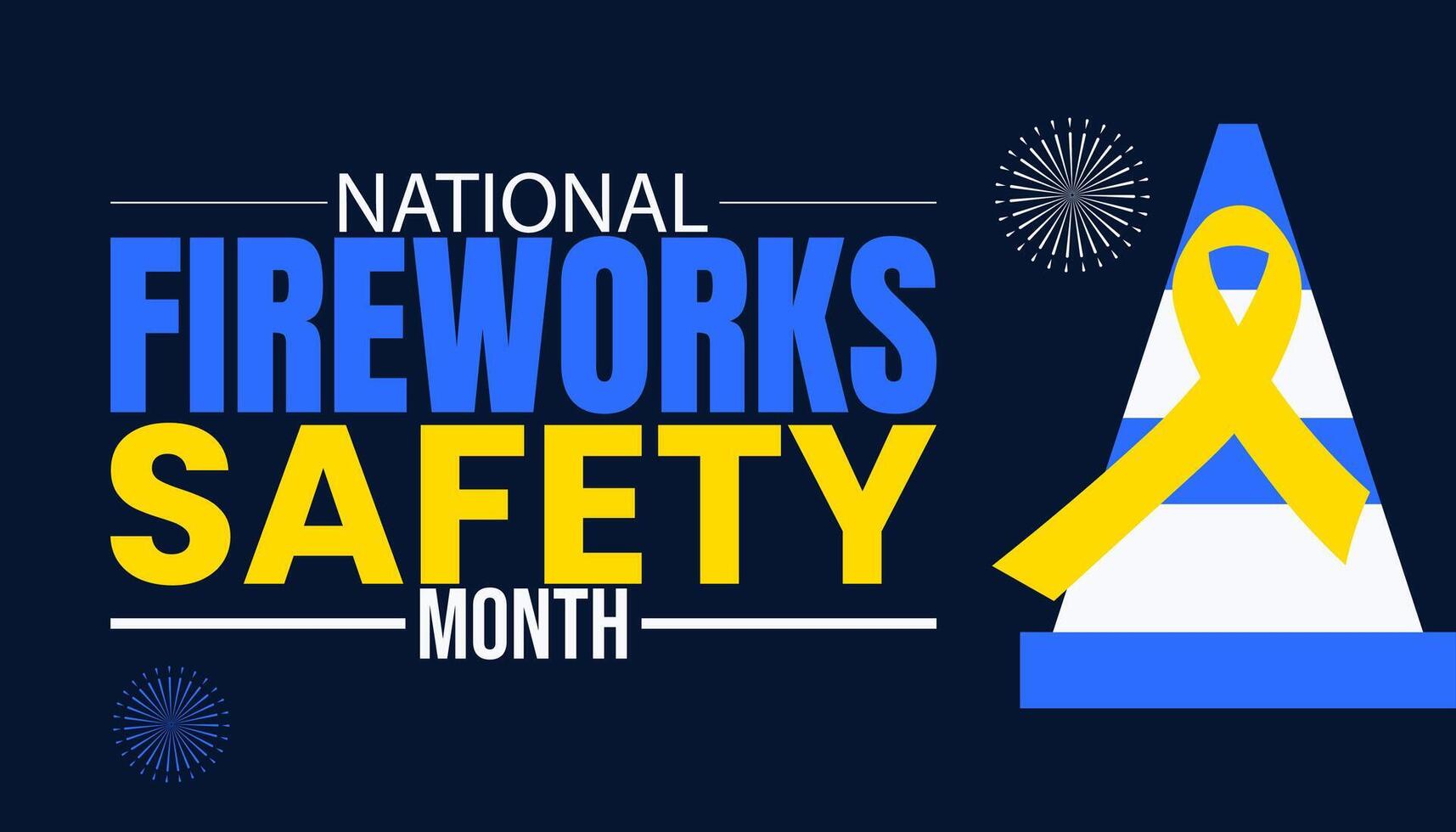 Boom Smart, Fireworks Safety Starts With You vector