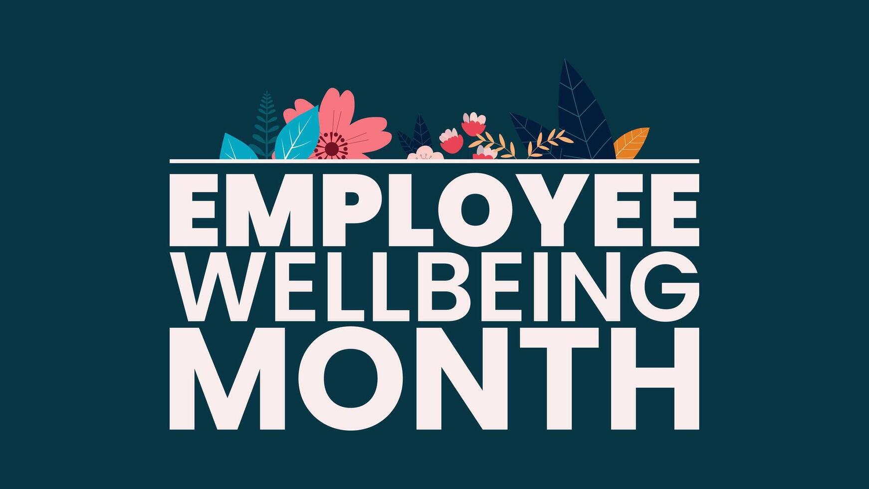 Workplace Wellness Month, Small Changes, Big Impact vector