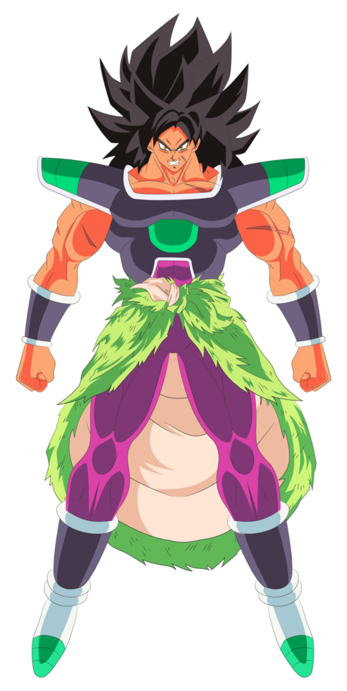 High quality image of Broly Ozaru without background png