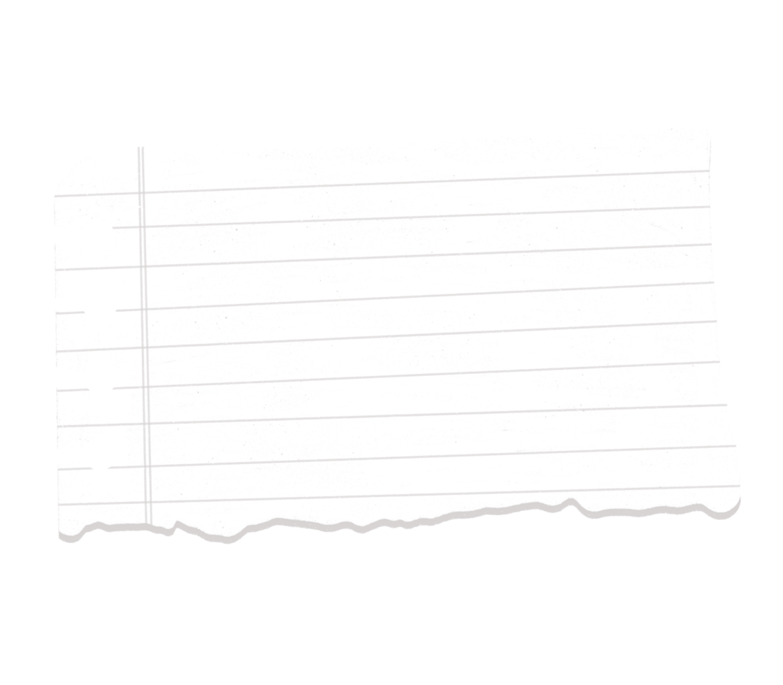 ripped papers blank notepad png