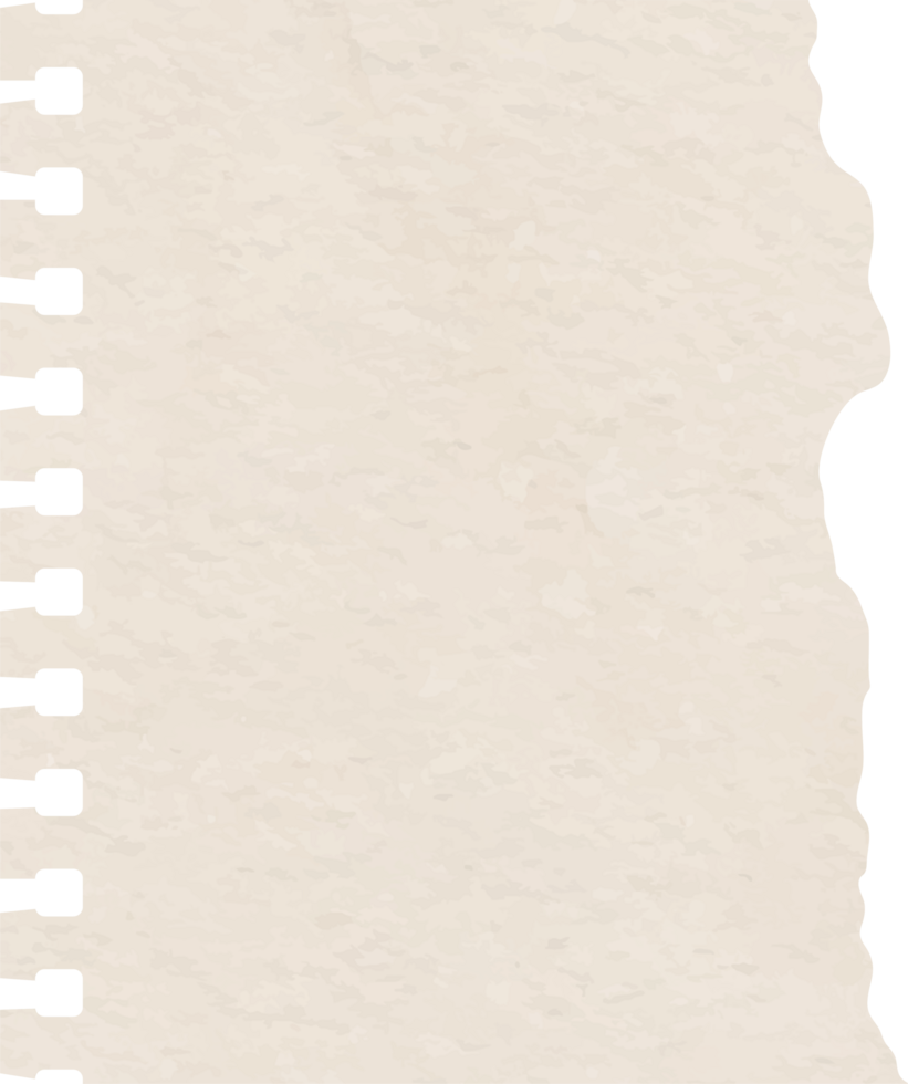 Torn ripped paper with texture for background png