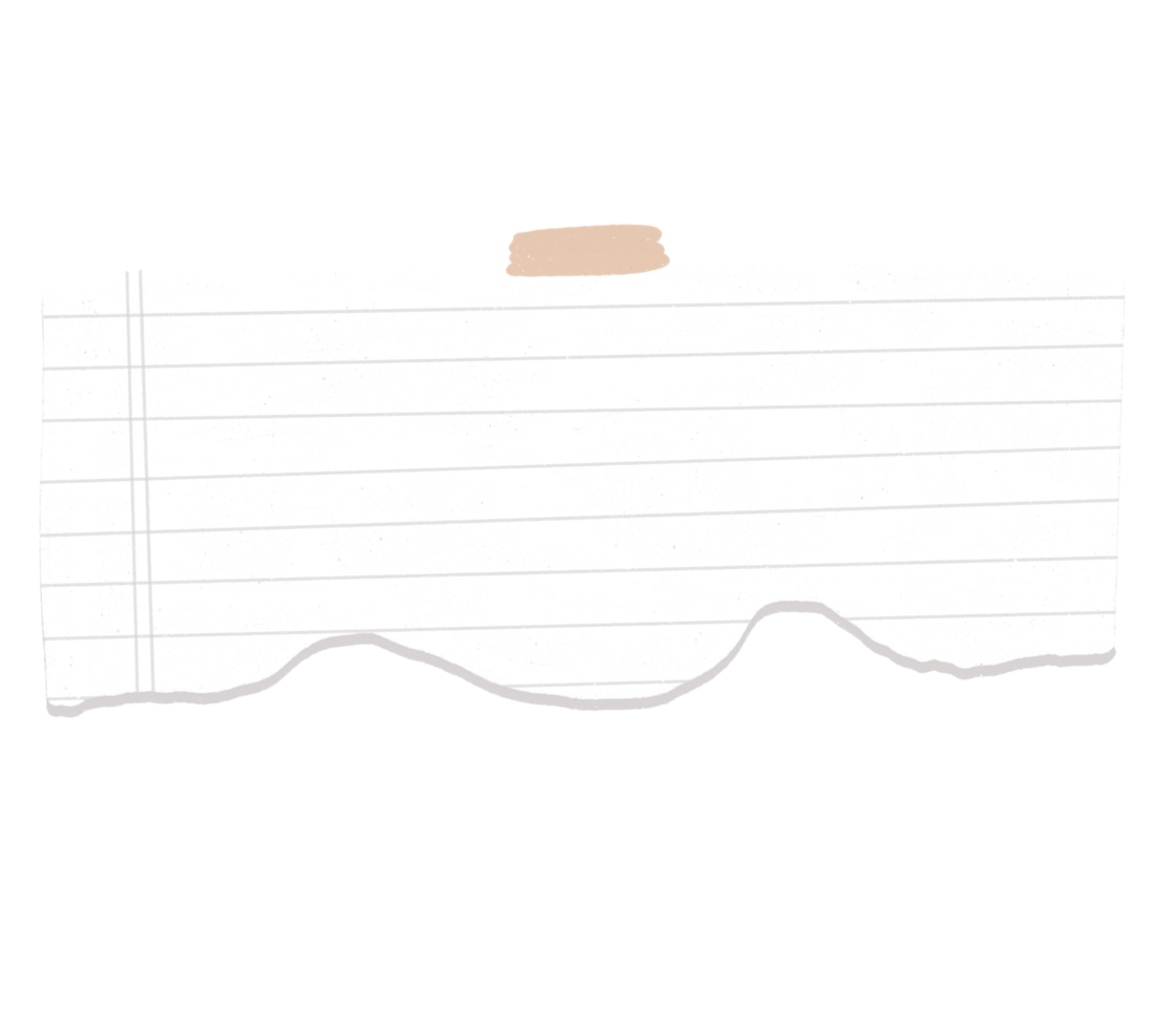 ripped papers blank notepad pages with tape png