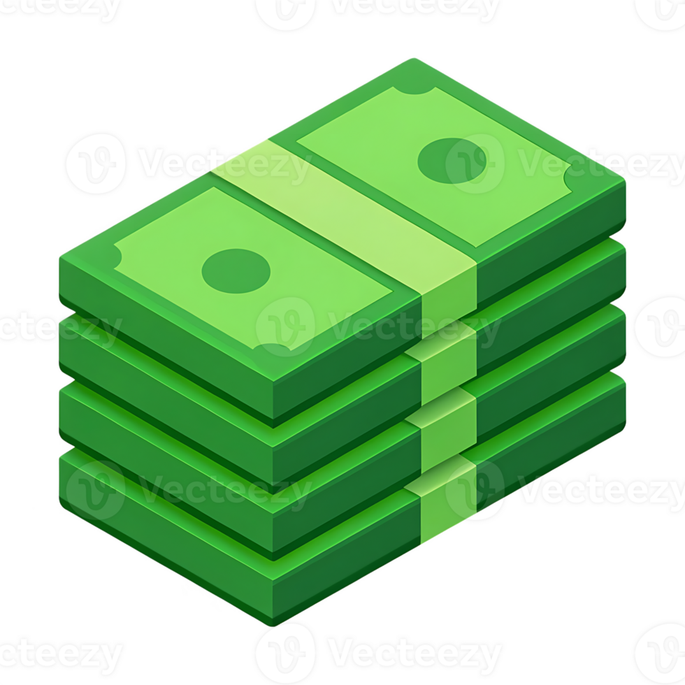 Stack of money, cash, wealth, business, finance png