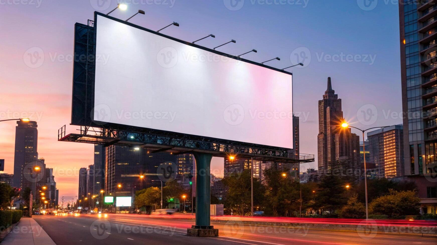 Billboard placard white isolated color background wallpaper copy space announcement business advertisement sale promotion marketing banner frame signboard information media public modern mockup promo photo