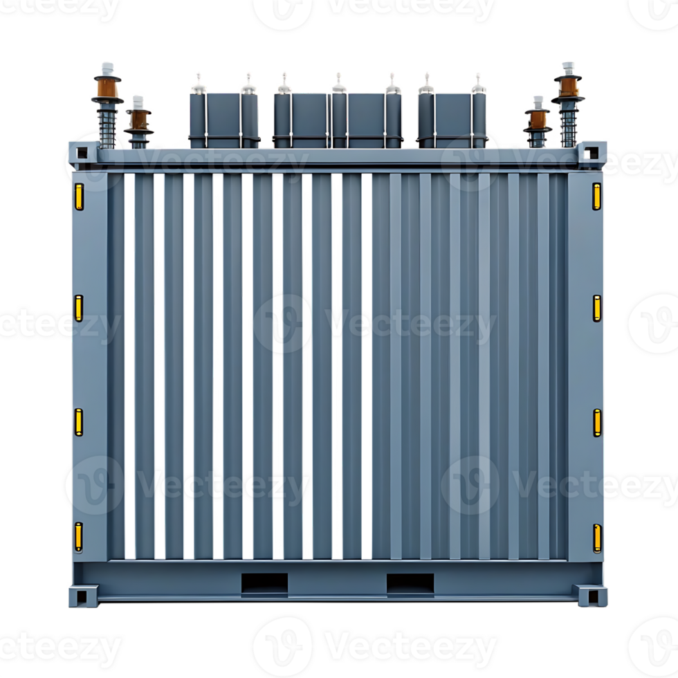 Modular power generation unit in shipping container. png
