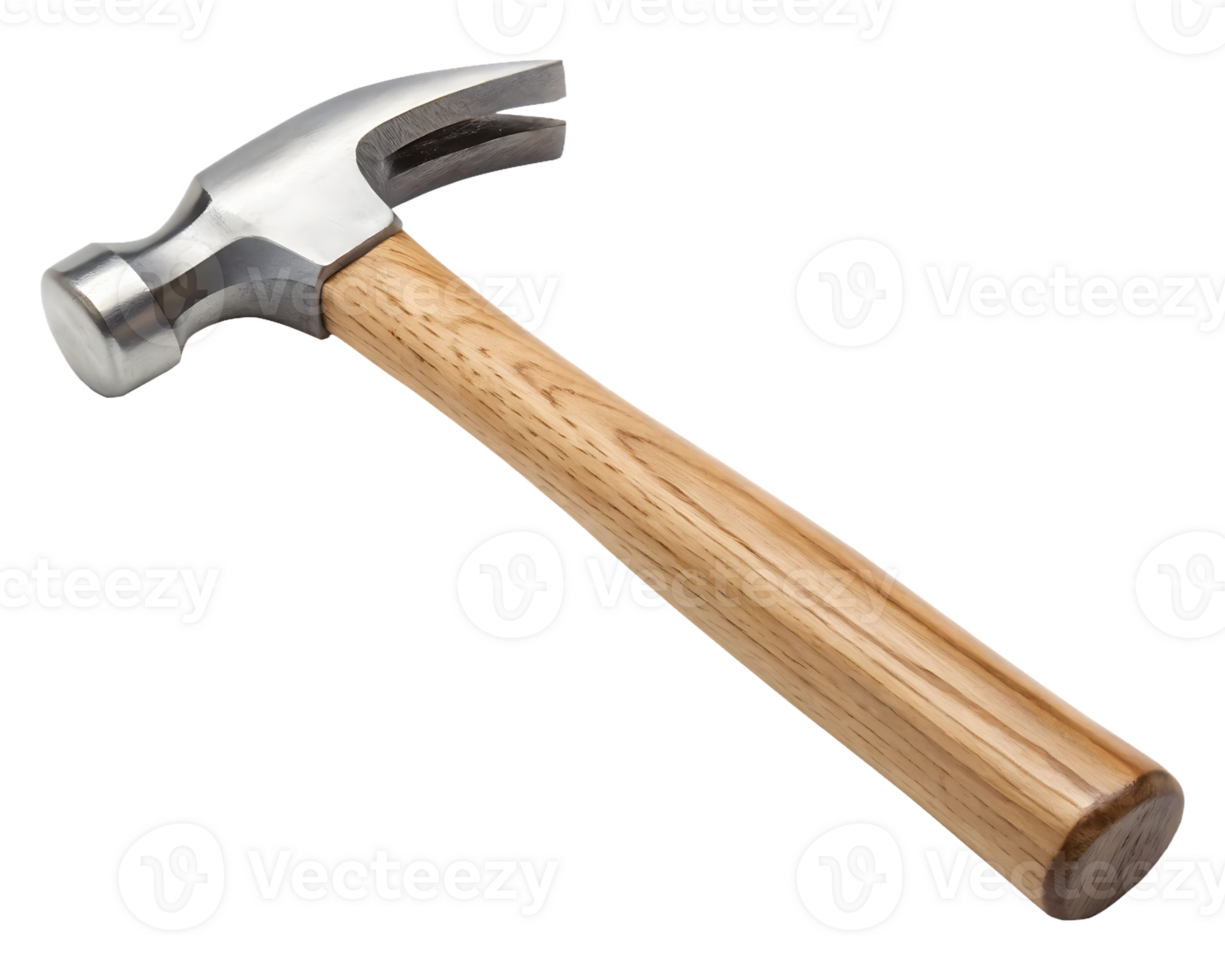 Claw hammer isolated png
